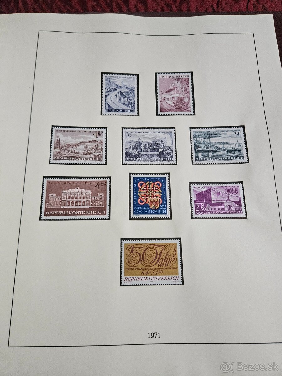 Znamky rakuska - 3