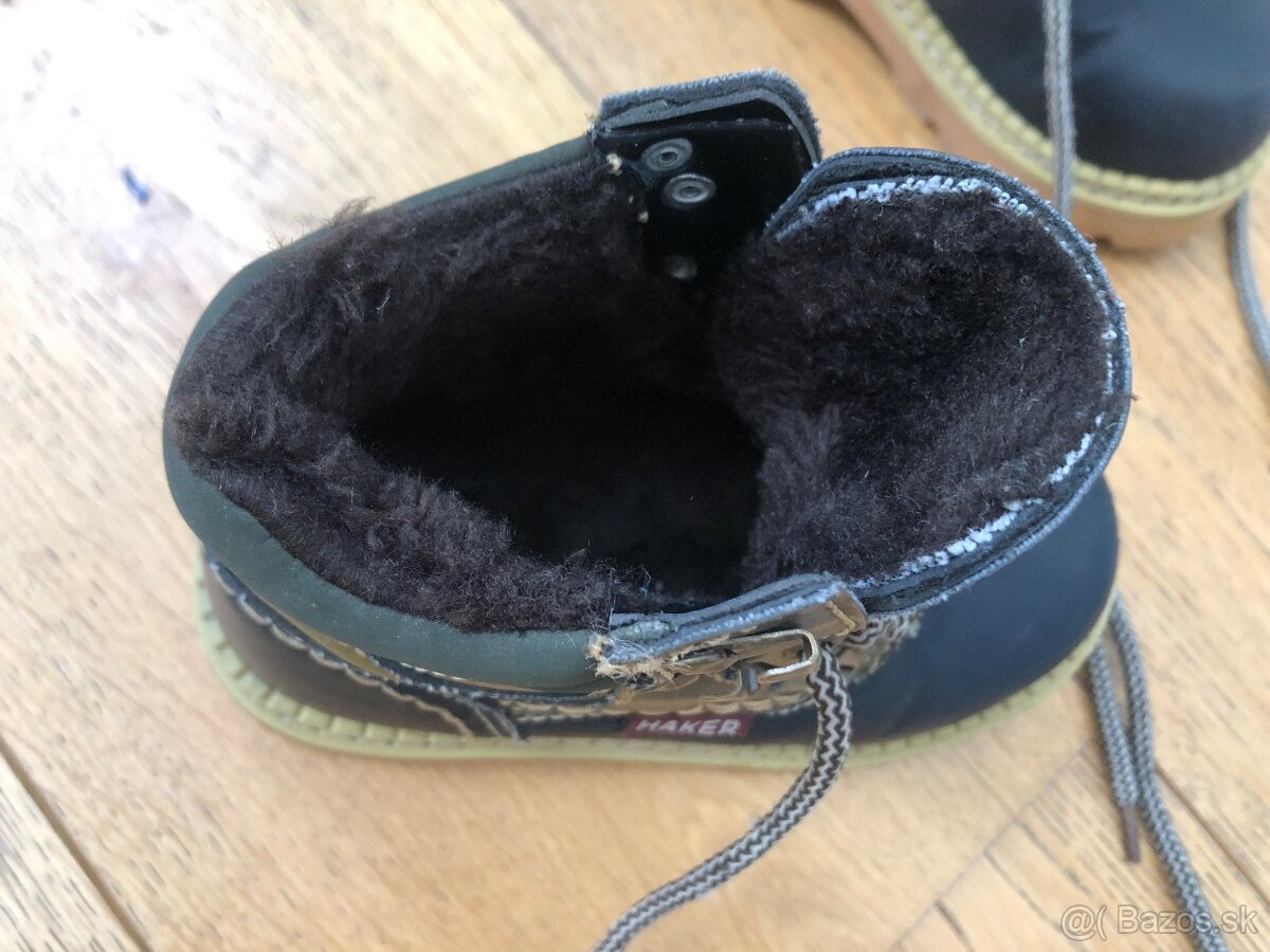 Koženné detské topánky - 3