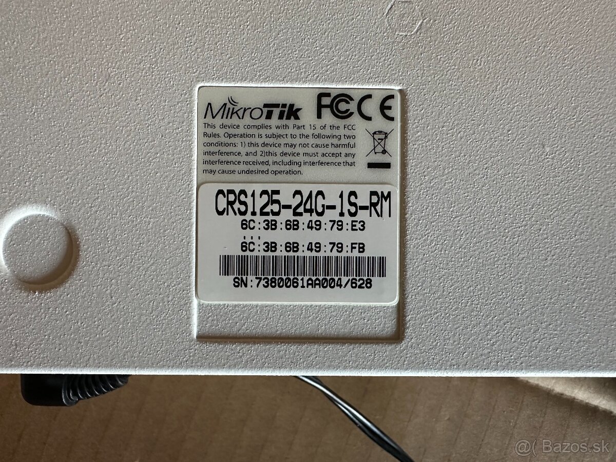 Mikrotik Cloud Router Switch CRS125-24G-1S-RM - 3