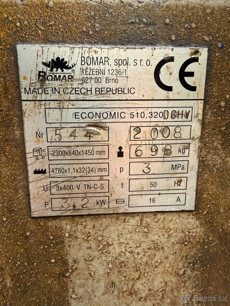 Pásová pila ECONOMIC 510.320 DGHV - 3