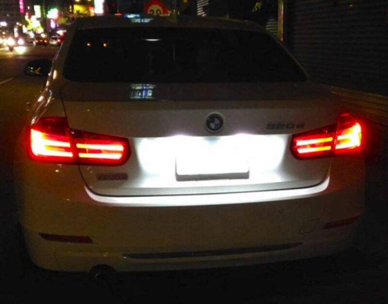 LED osvetlenie ŠPZ značky BMW - 3
