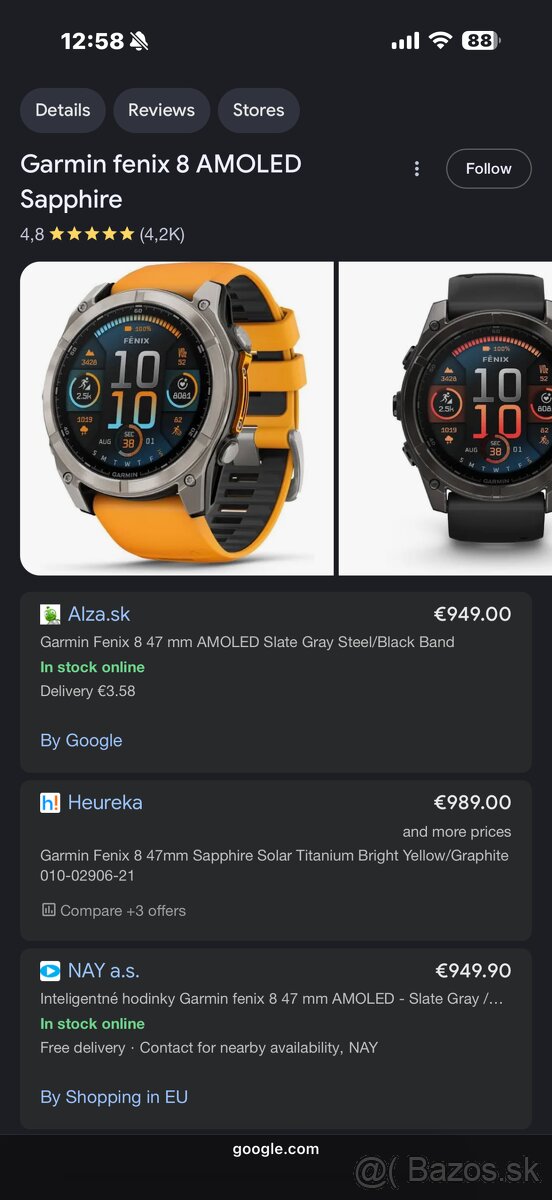 GARMIN FENIX 8 47MM/TOP CENA/ZACHOVALE - 3