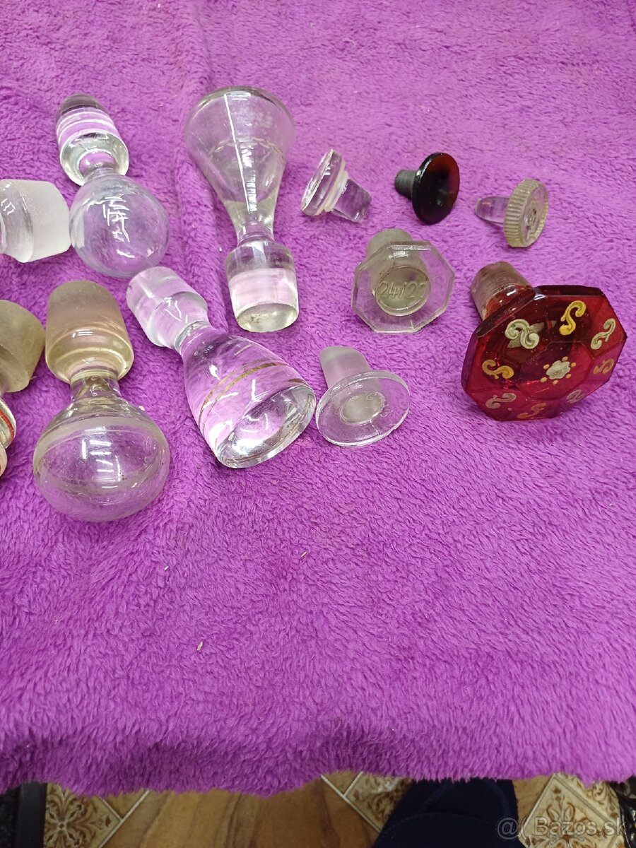Predám starozitne sklenené štuple - 3