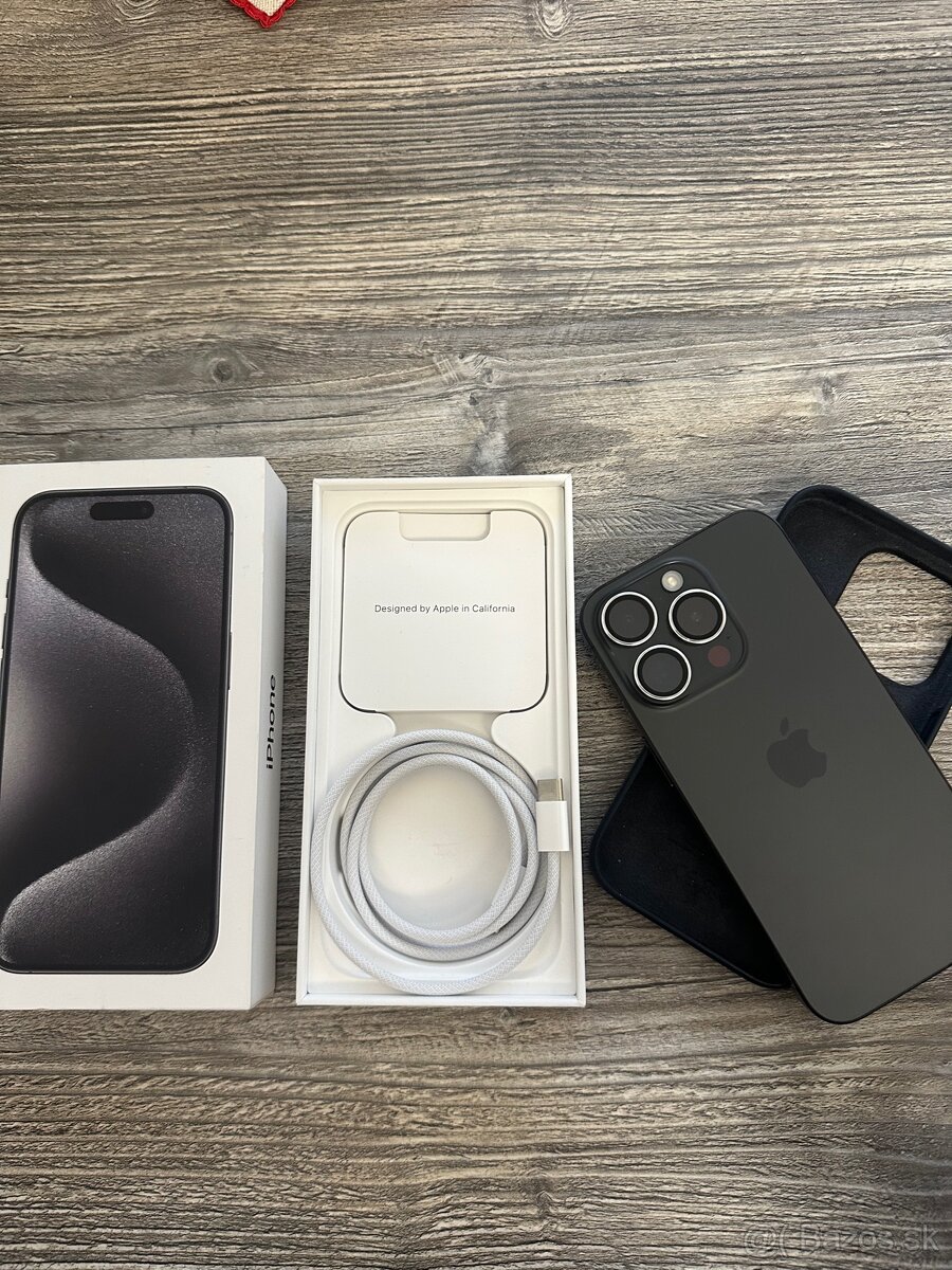 iPhone 15 Pro 258 GB - bez škrabanca 10/10 - 3