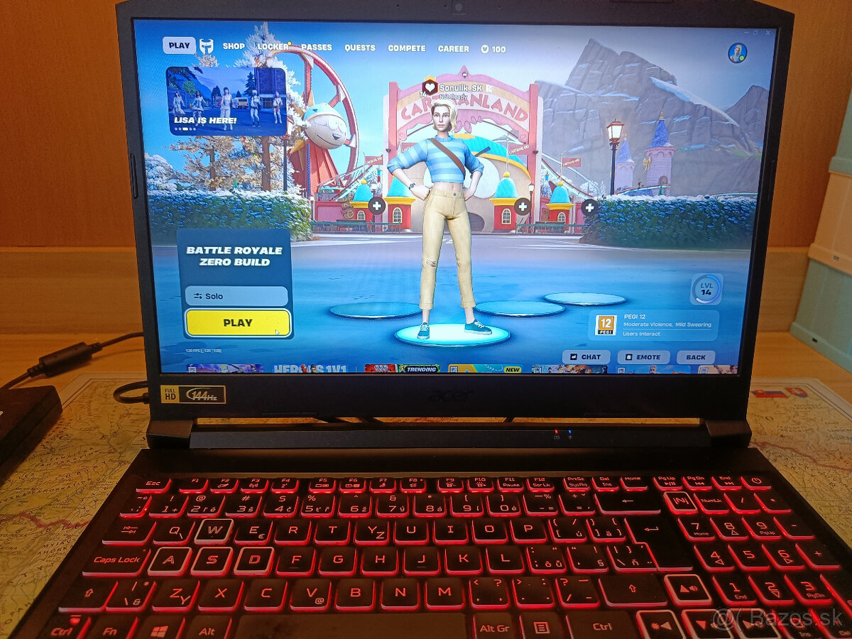 Acer Nitro 5; Nvidia 3060 6GB; - 3
