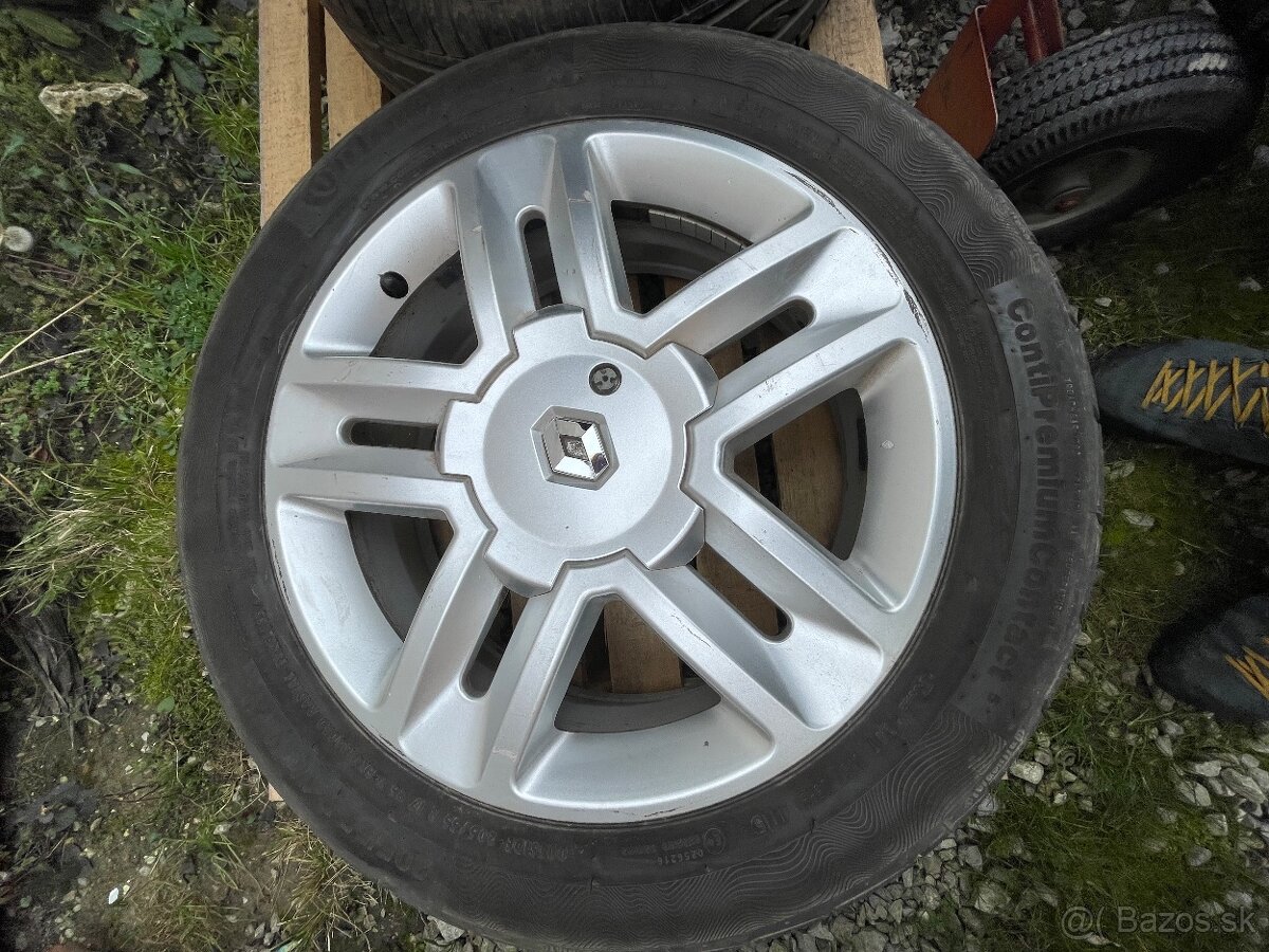 Renault 4x100 205/55R17 letne 99% stav - 3