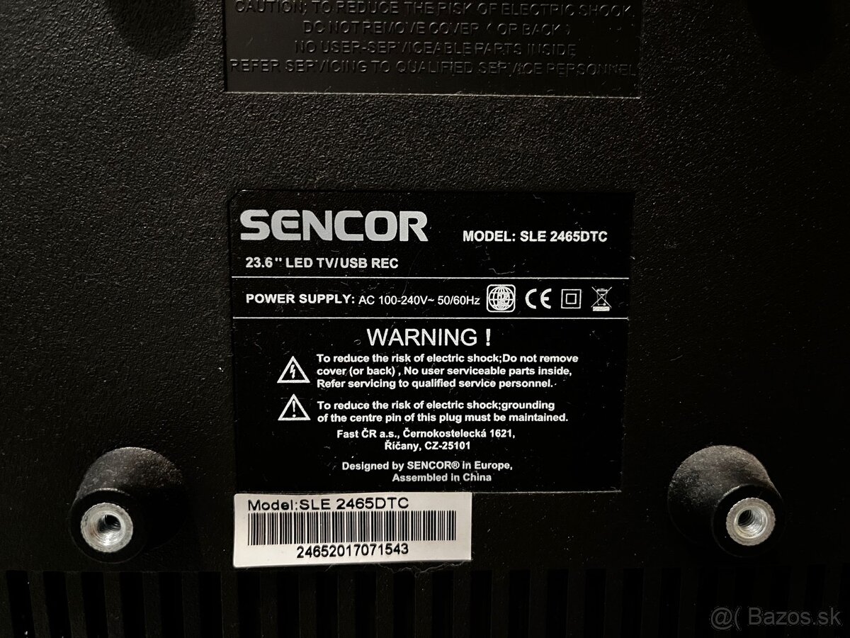SENKOR model SLE 2465DTC Televízor - 3