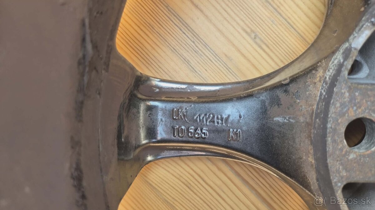 4 Alu disky 6,5Jx15.....roztec 112 ....ce - 3