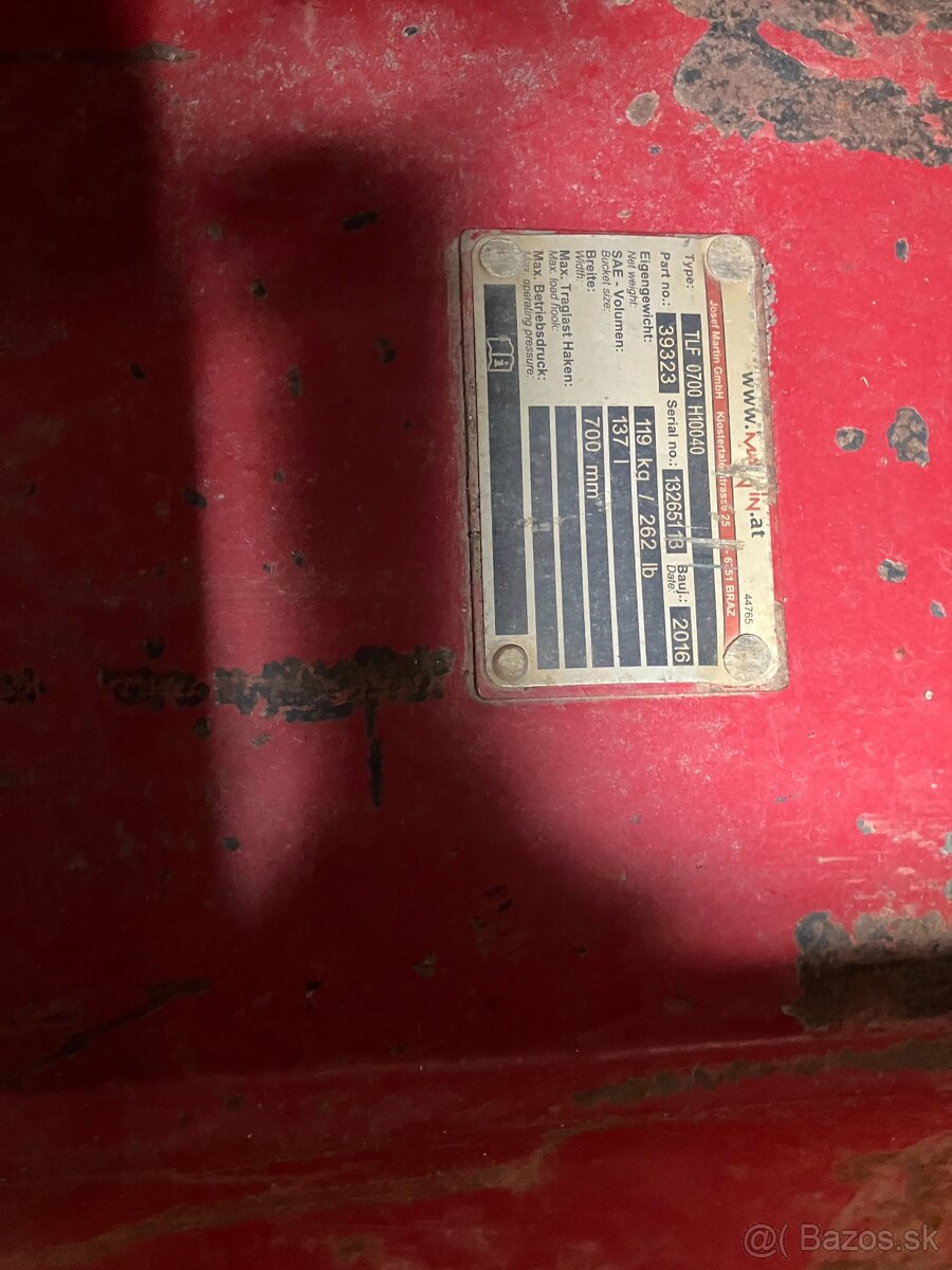 Predám lopaty na Takeuchi - 3