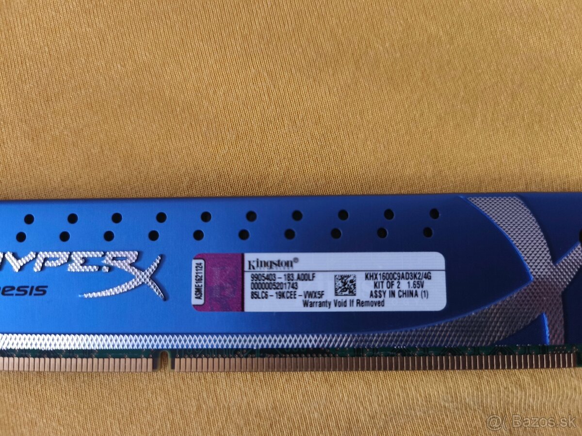 Pamäť 4gb DDR3 - 3