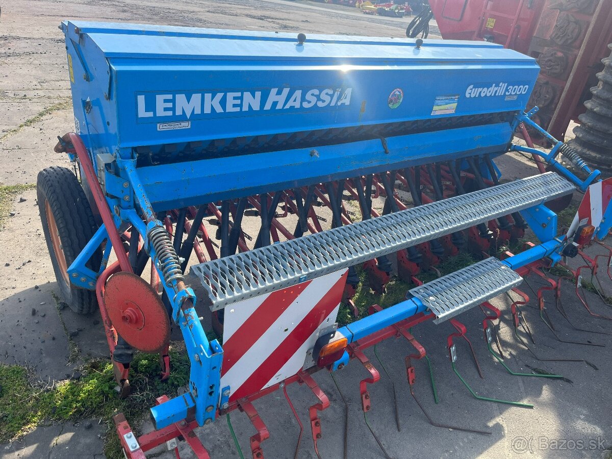 SECÍ MAŠINA, STROJ LEMKEN EURODRILL 3m TOP STAV - 3