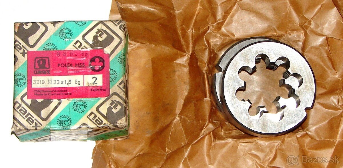 Zavitove ocka stupanie 1,5 mm (42 -8ks,36-2ks,40-2ks,33-5ks - 3