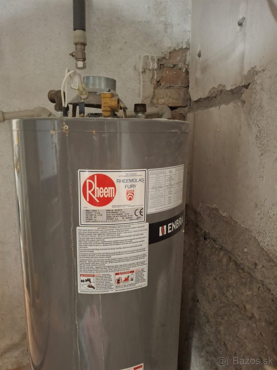 Rheem plynový bojler - 3