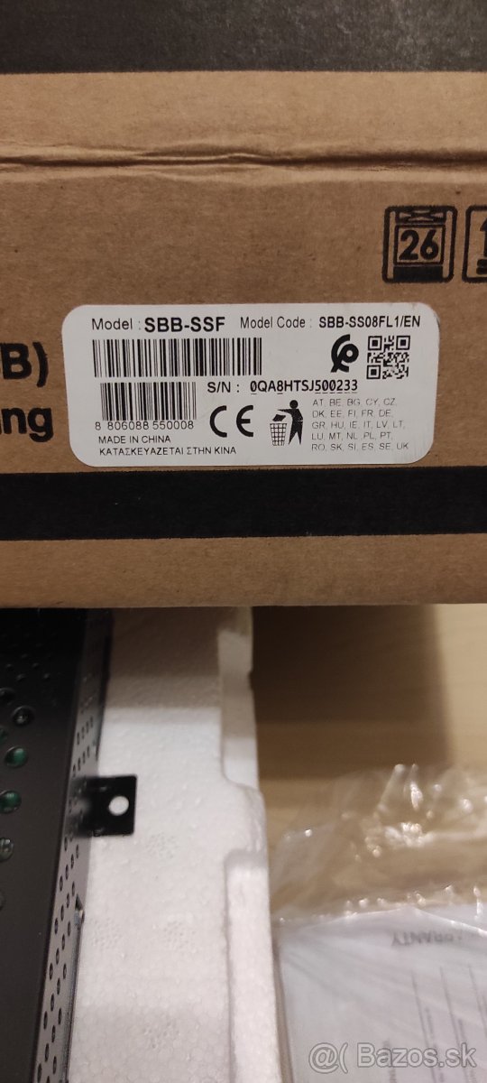 Nový 3v1 mediálny prehrávač Samsung SBB-SS08FL1 - 3