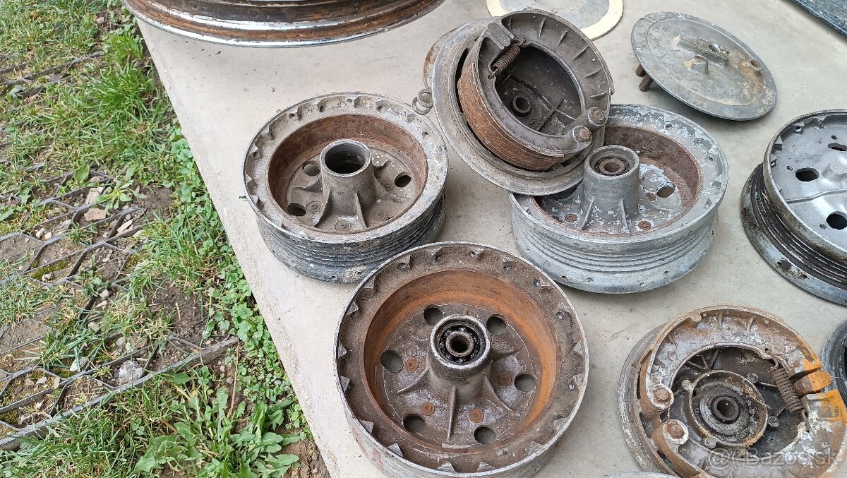 Predám stredy kolies Jawa - 3