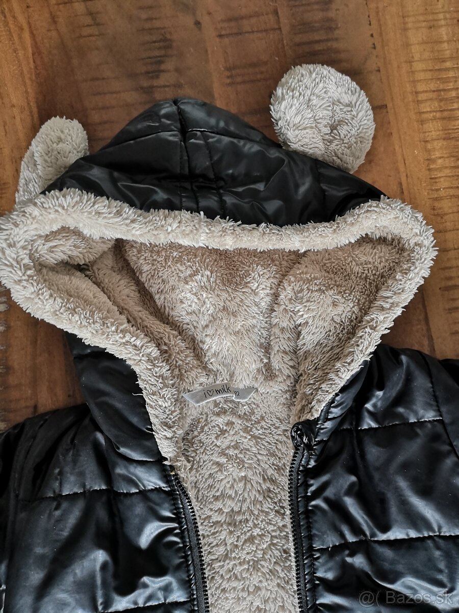 Zimná kombinéza I love milk č. 86/92 - 3