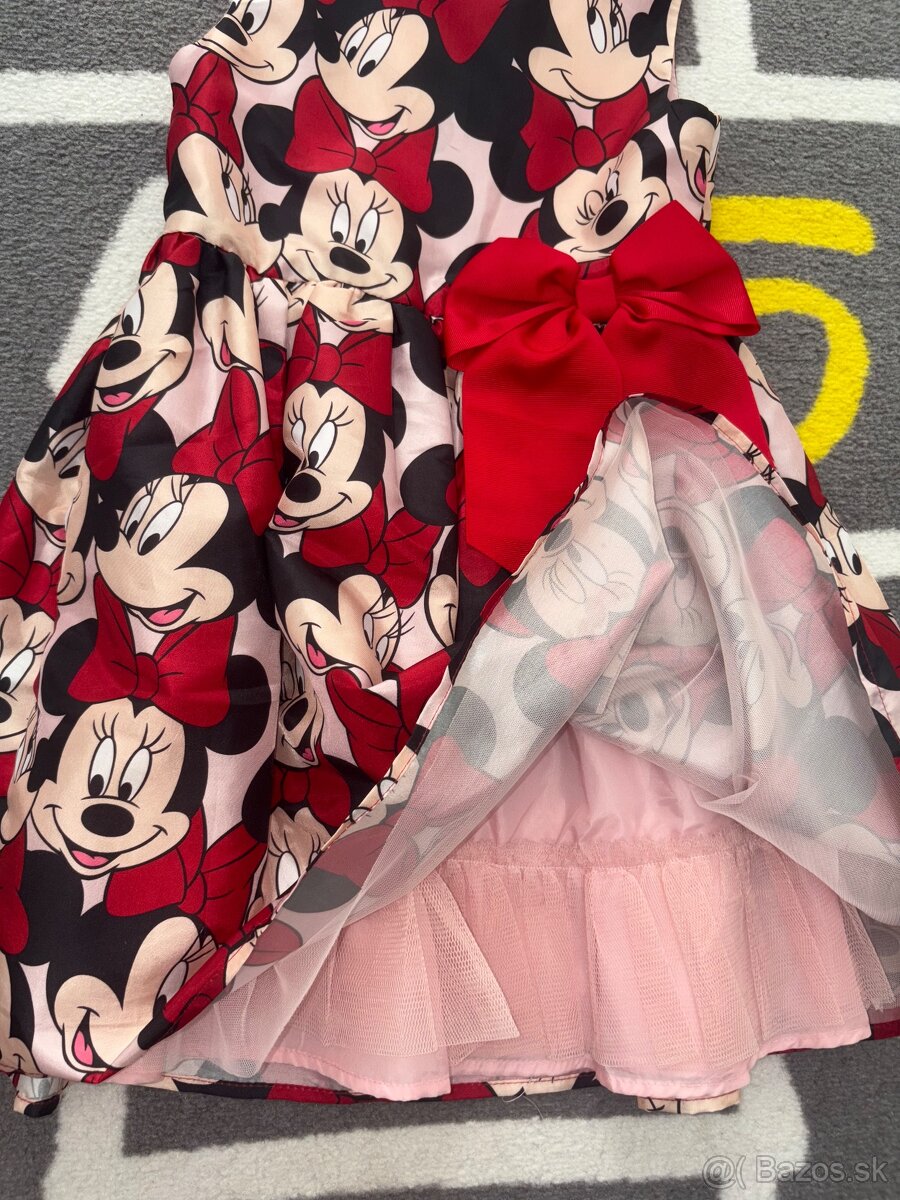 Šaty H&M Minnie v.128 top stav - 3