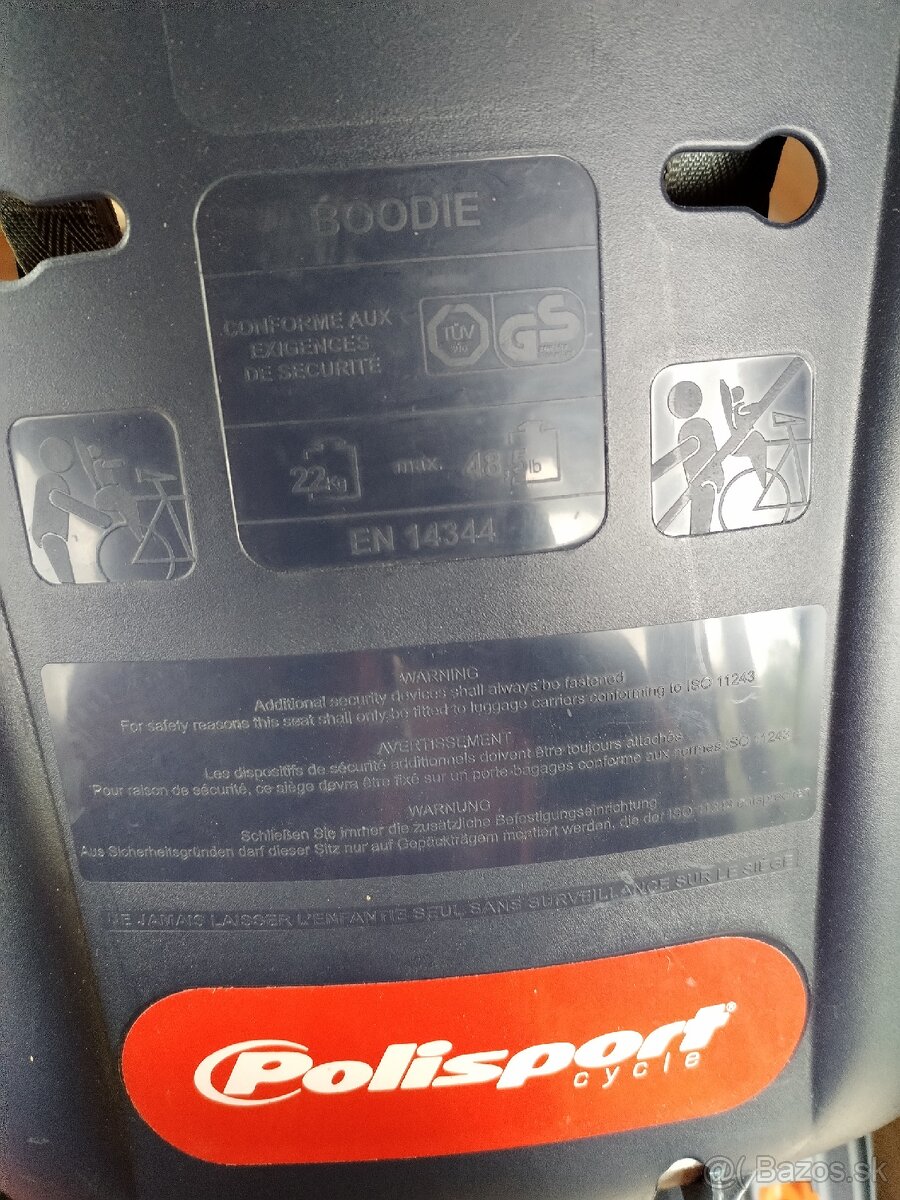 Detska sedacka na bicykel - 3