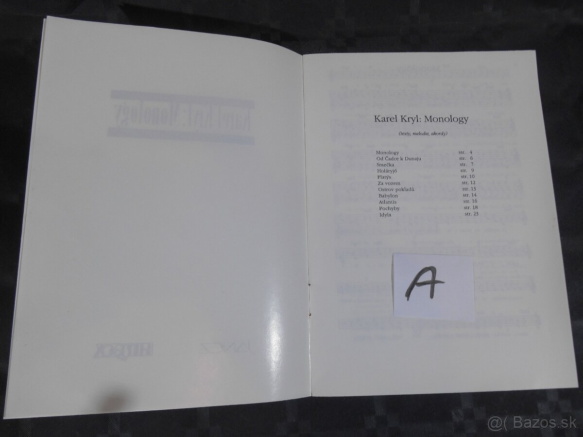 Karel Kryl - spevníky - 3