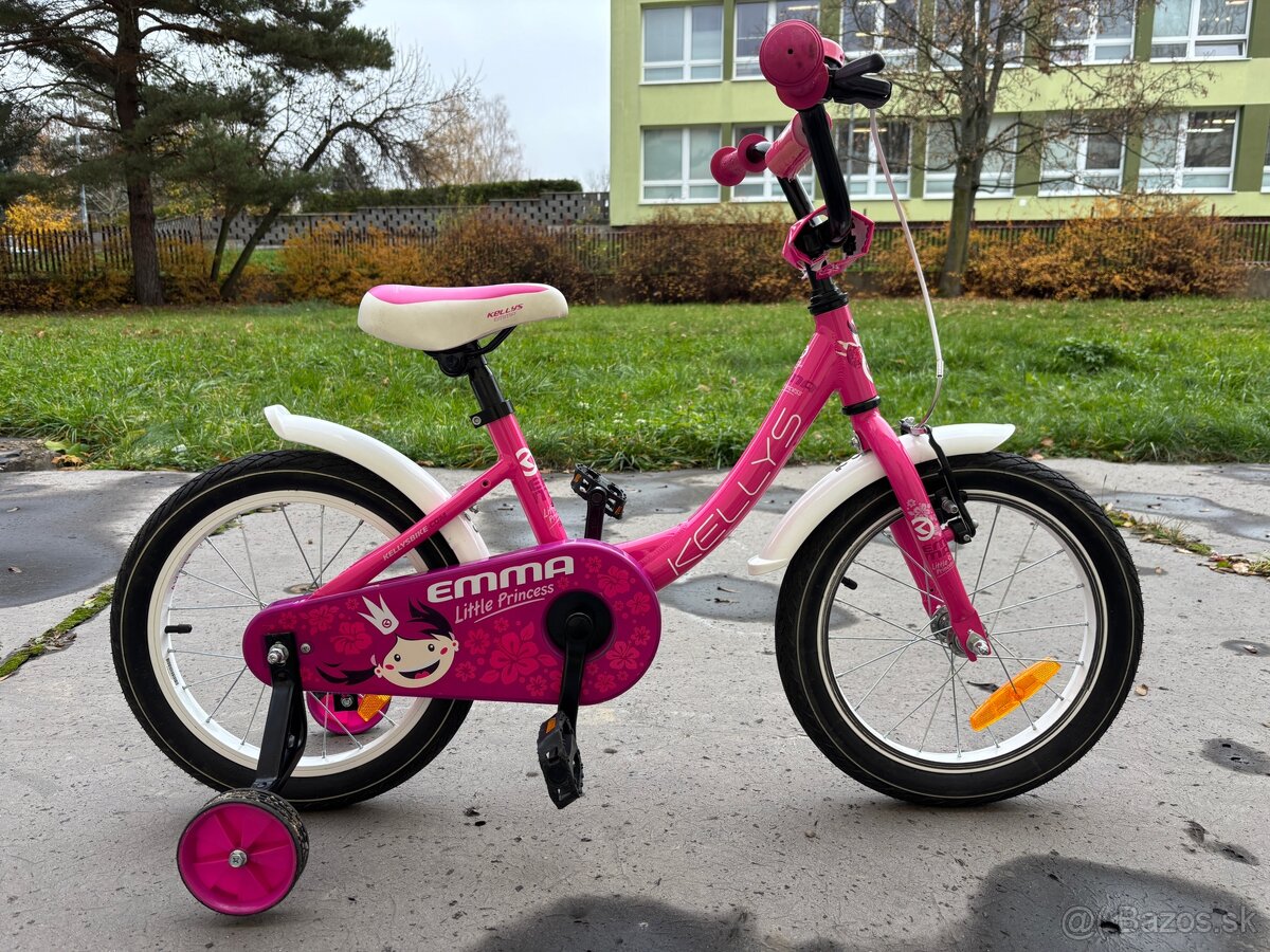 Predám detský bicykel Kellys Emma Neo Pink 16" - 3
