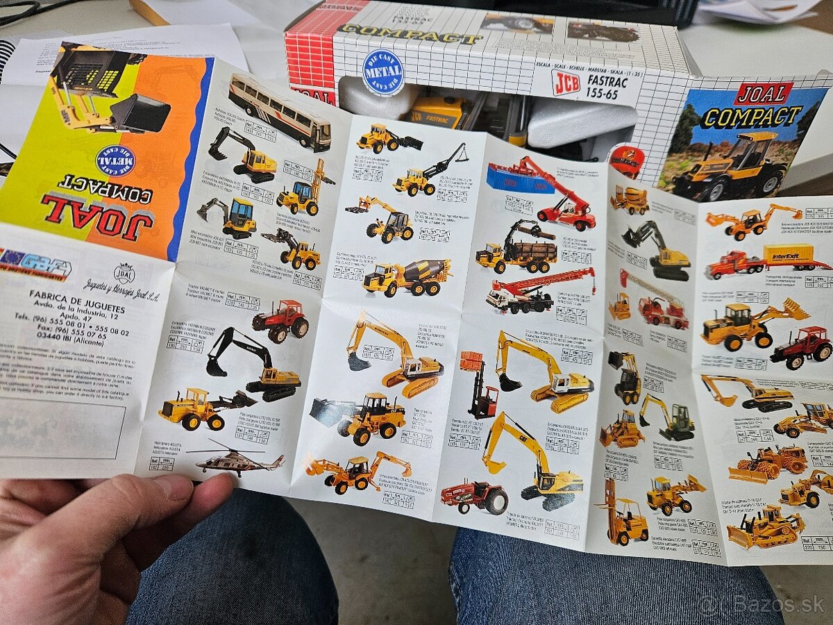 Vzácny Model traktor JCB Fastrac 155-65 - 3