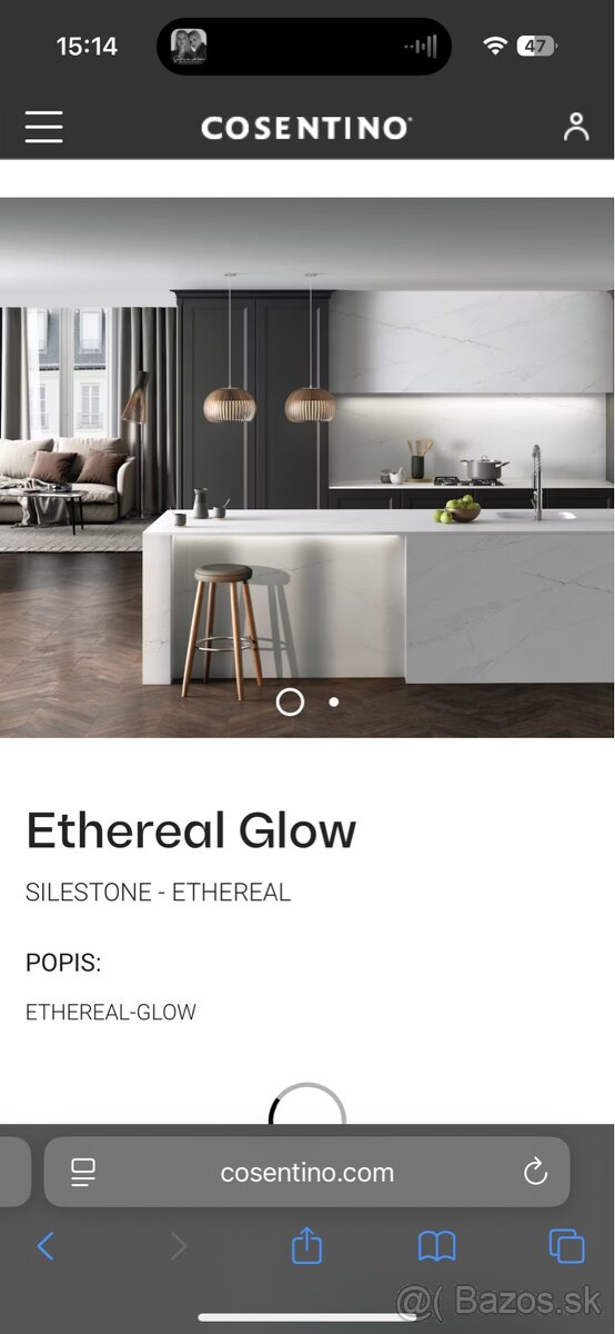Silestone kameň Ethereal Glow - 3