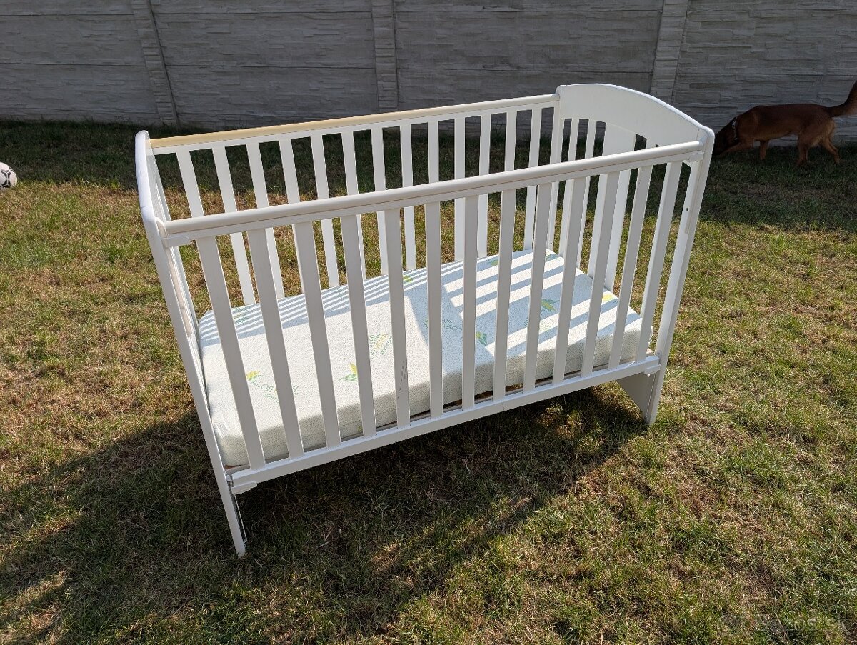 Detská postieľka s matracom - 3