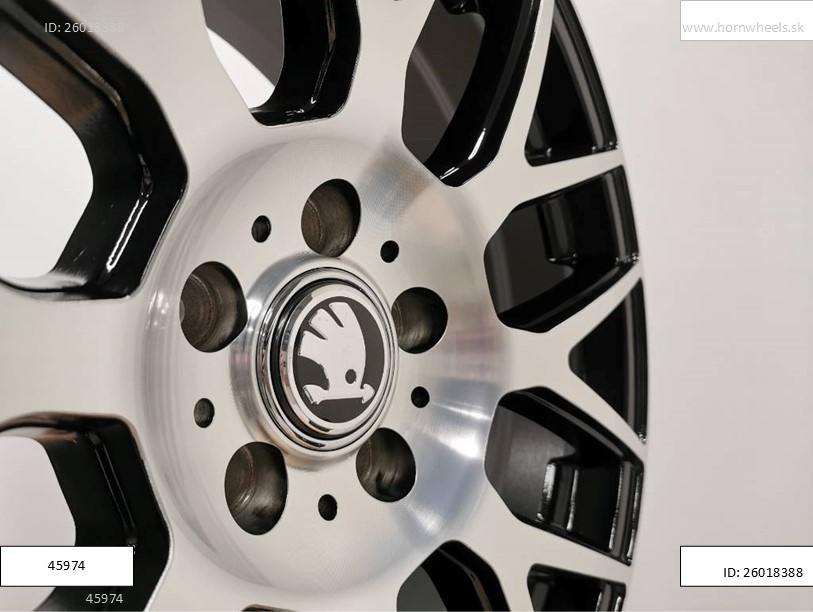 Škoda Kodiaq, Vw Eos alu disky 7,5x17 5x112 ET35 1201 - 3