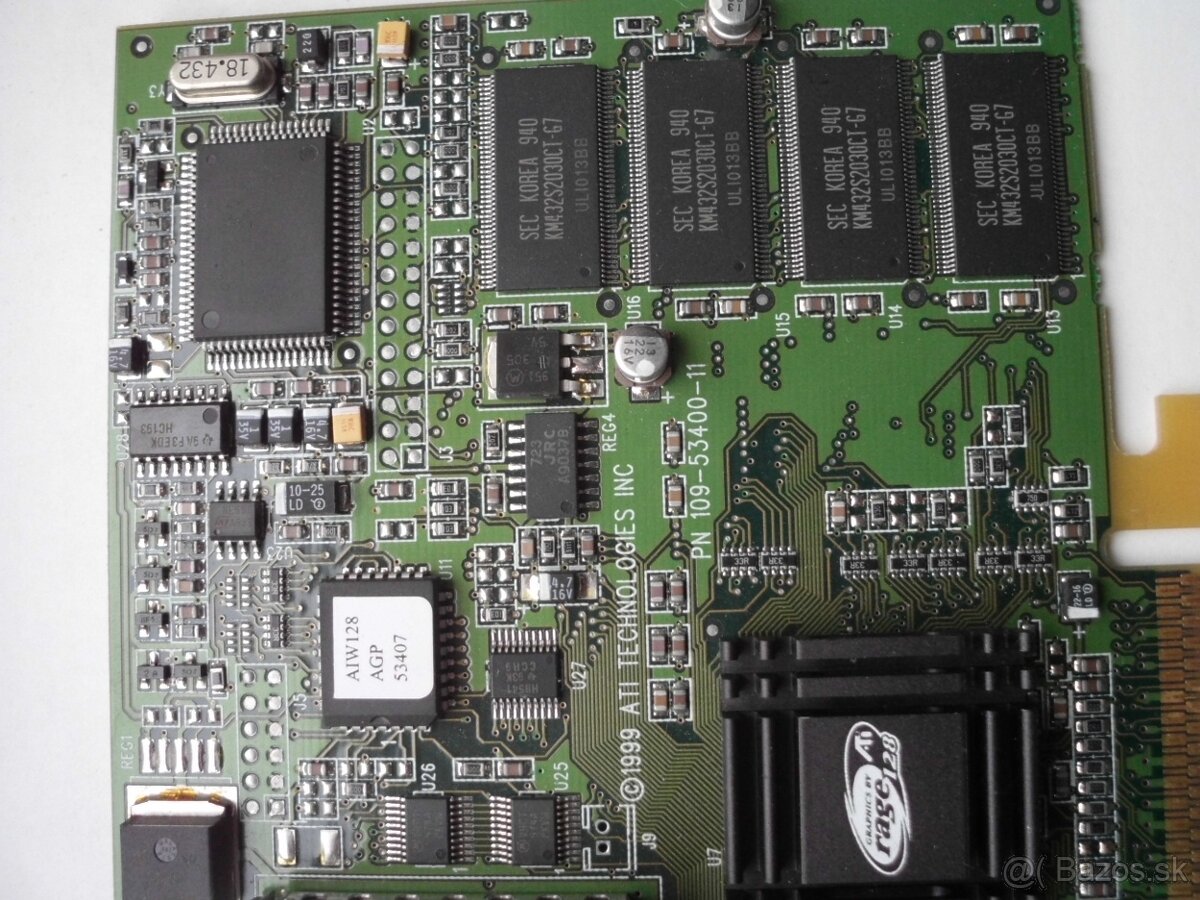 Retro grafická karta ATi All-in-Wonder 128 32MB AGP - 3
