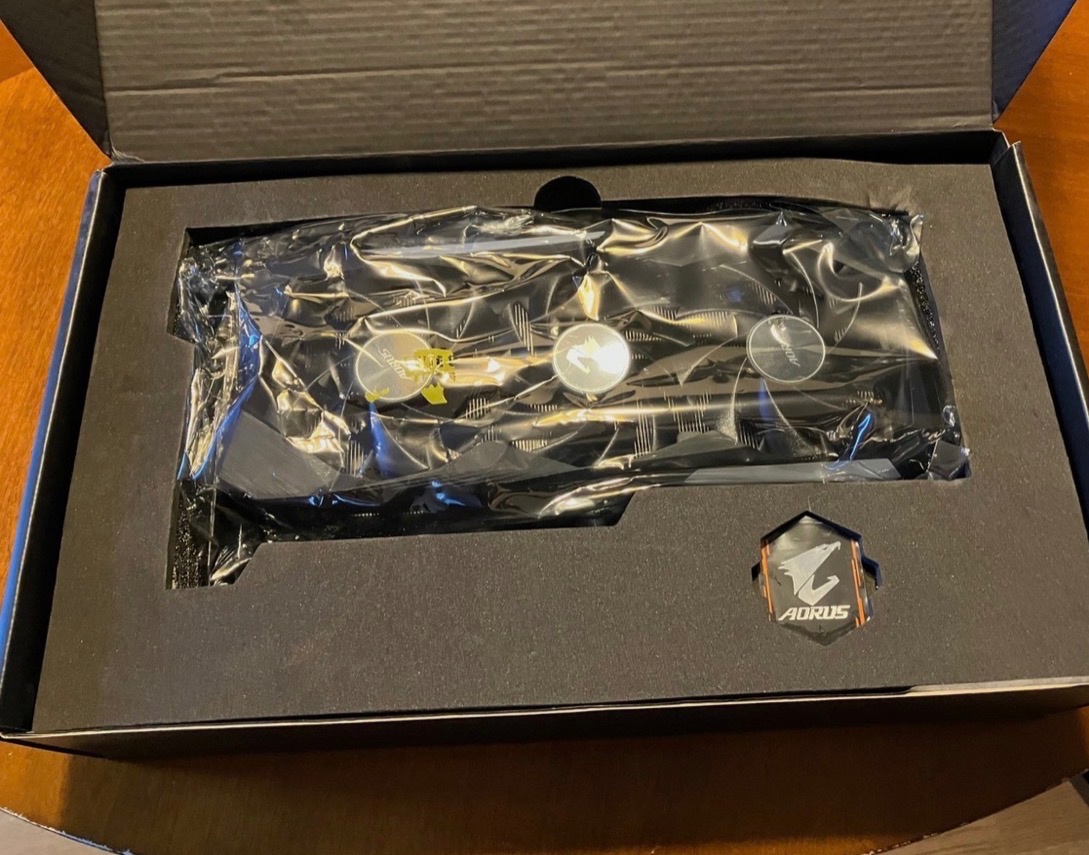 GIGABYTE NVIDIA GeForce RTX 3070 AORUS Master 8GB GPU - 3