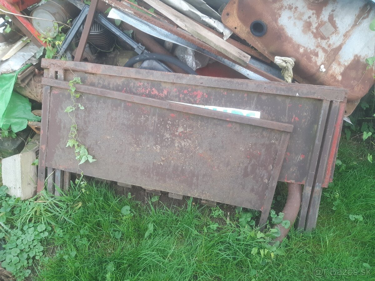 Bočnice vyvýšené na vlečku MT8 070 Mini - 3