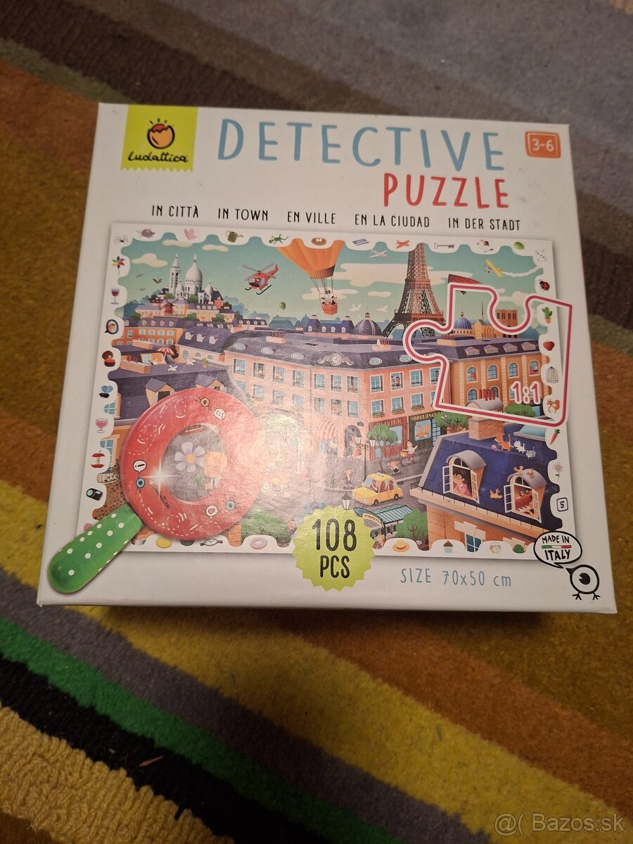 Puzzle pre deti, Janod, Ludattica, Scratch - 3