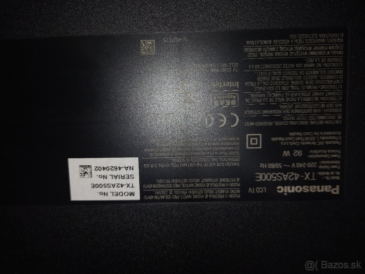 Televizia panasonic TX-42AS500E - 3