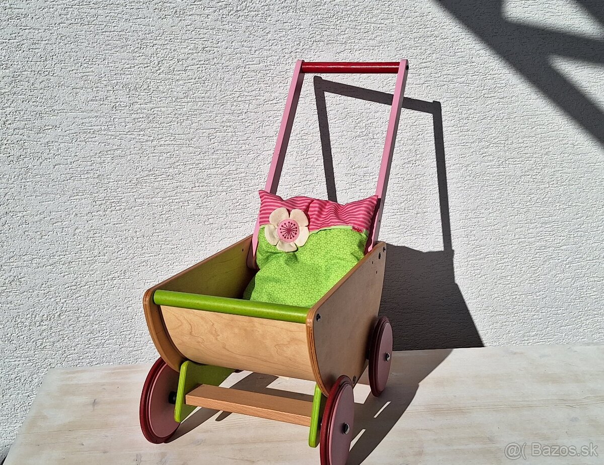 Detský drevený kočík HABA - 3