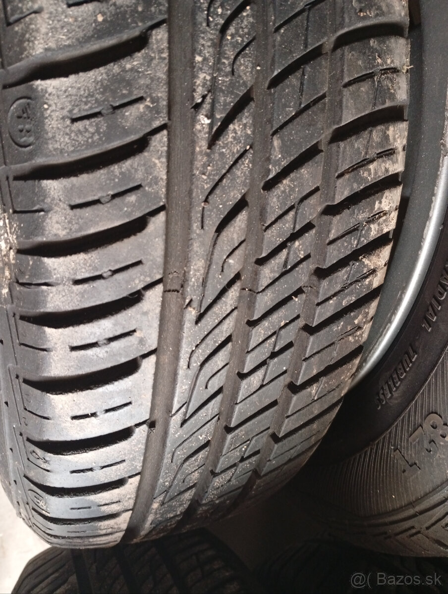 predám hliníkové disky a pneu 4x108 - 3