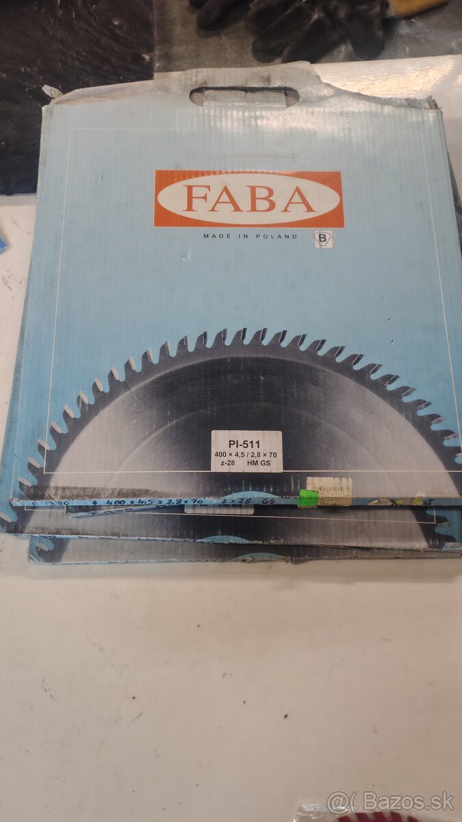 Pílové kotúče FABA PI-511 - 3