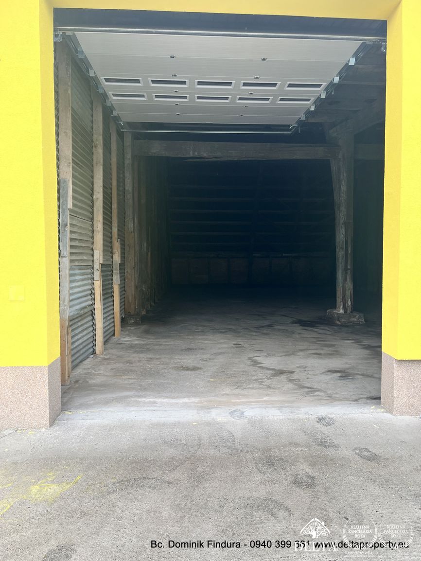 DELTA - Prenájom skladovej haly v Poprade – 250 m², parkovan - 3
