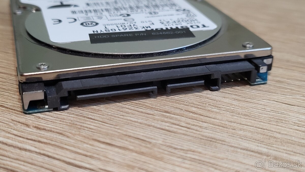 2,5" HDD Toshiba, 3200 GB, 7200 rpm, MK3261GS - 3