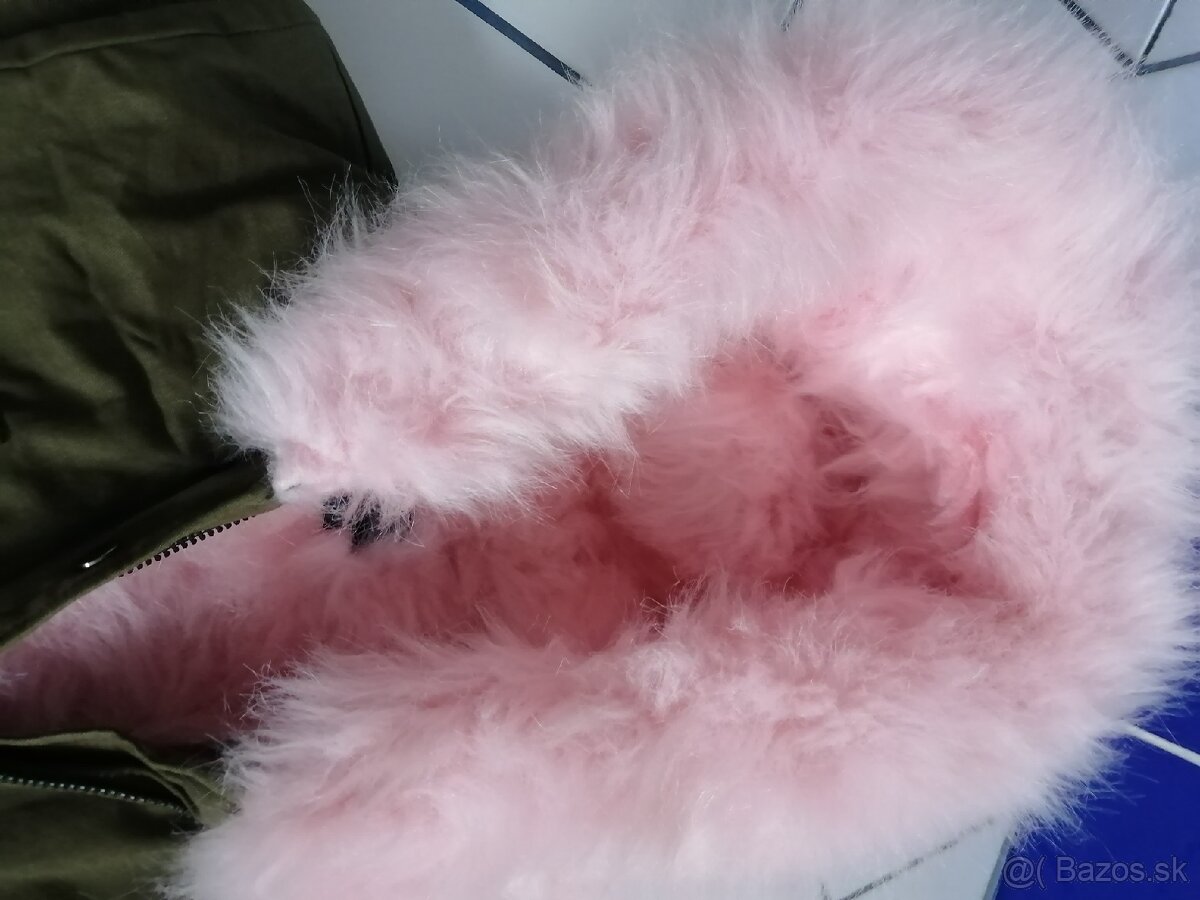 Zimná bunda s kozusinou - 3