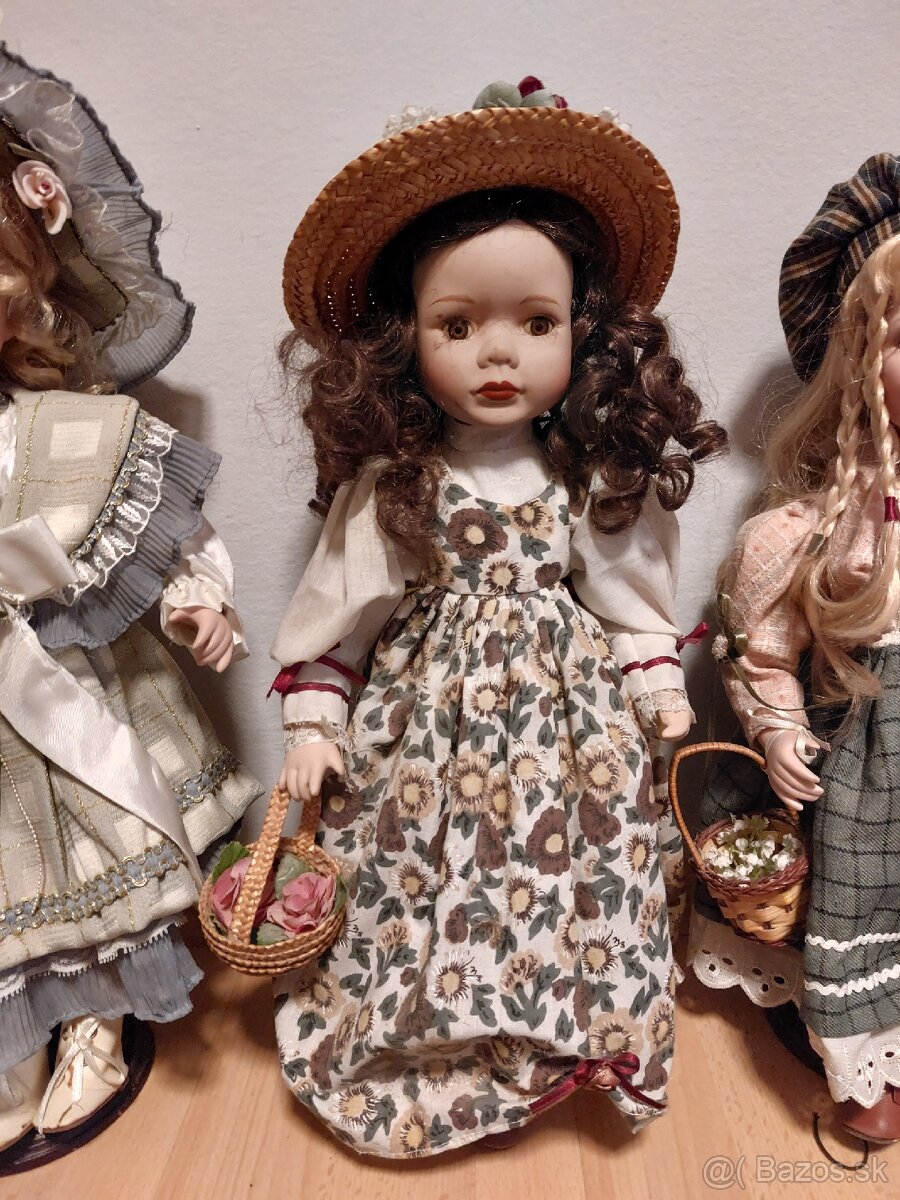 Retro porcelanove bábiky - 3