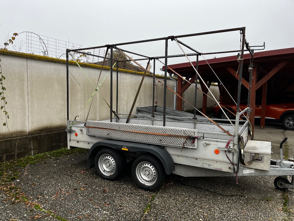 Dvojnápravový brzdený príves - 3