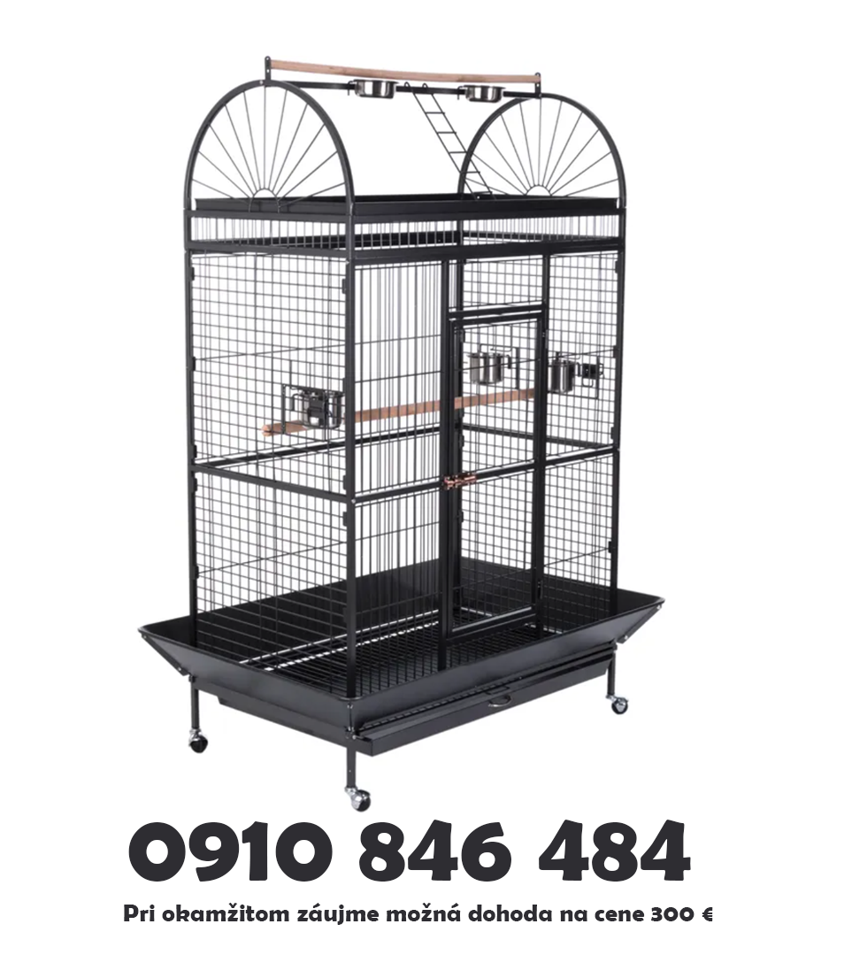 Luxusná klietka pre papagáje 🦜 – Bezpečná, Pevná, Nová - 3