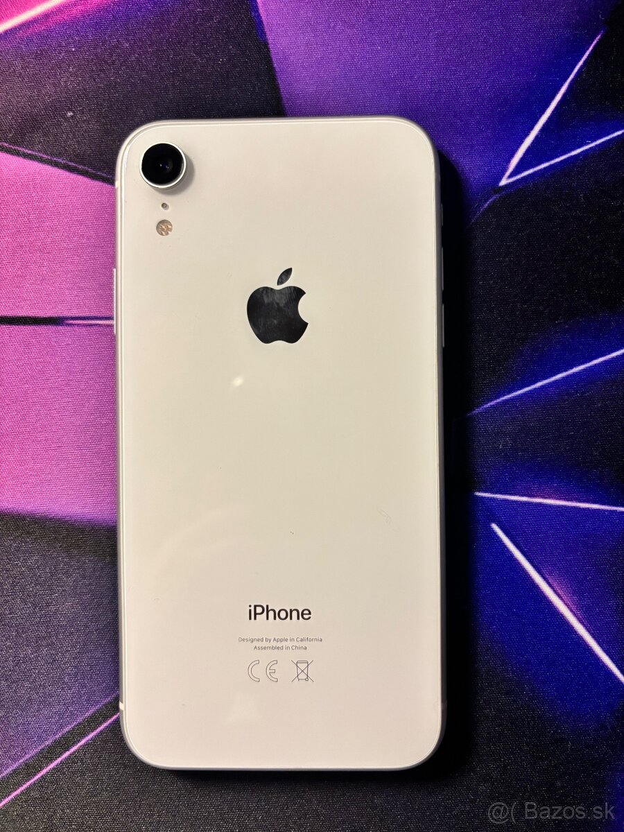 iPhone XR 128GB Biely 85% batéria. - 3