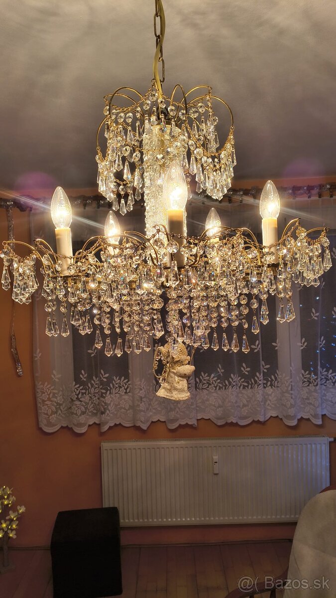 Krištáľový luster - predám - 3