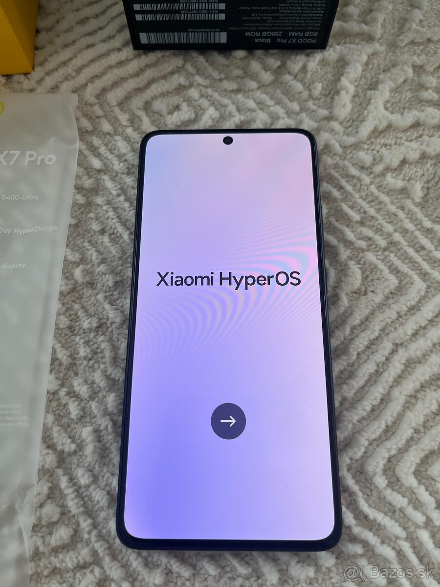 Predam nove POCO X7 PRO 256GB BLACK - 3