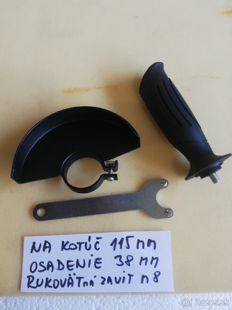 Uhlova bruska, rukovät, kluč,matica - 3