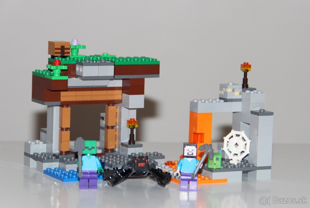 Lego Minecraft 21166 - Opustená baňa - 3