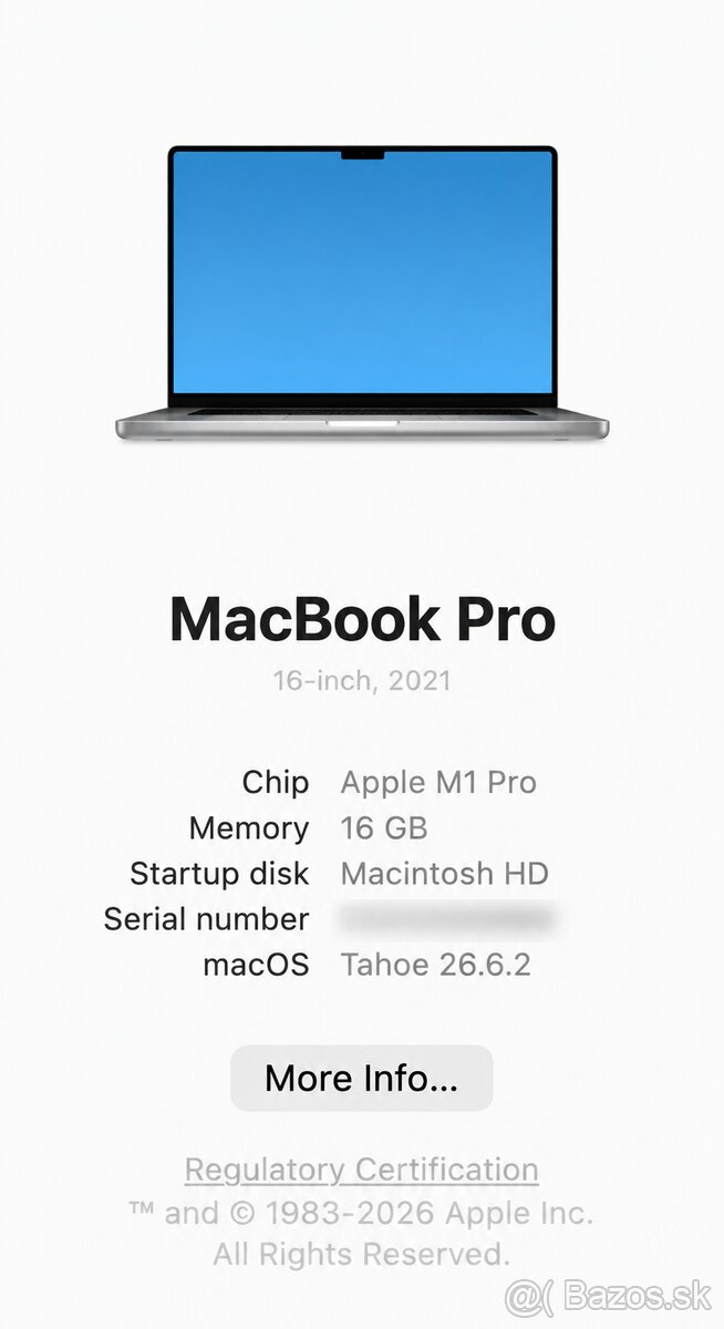 MacBook Pro 16″ M1 Pro – 16 GB RAM, 1 TB SSD - 3