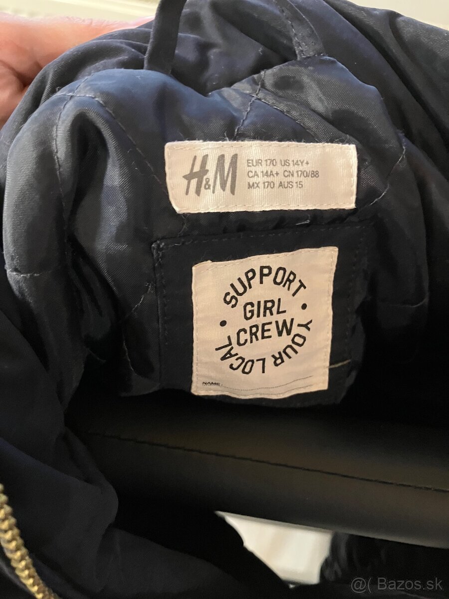 H&M zimna bunda dlhsia - 3