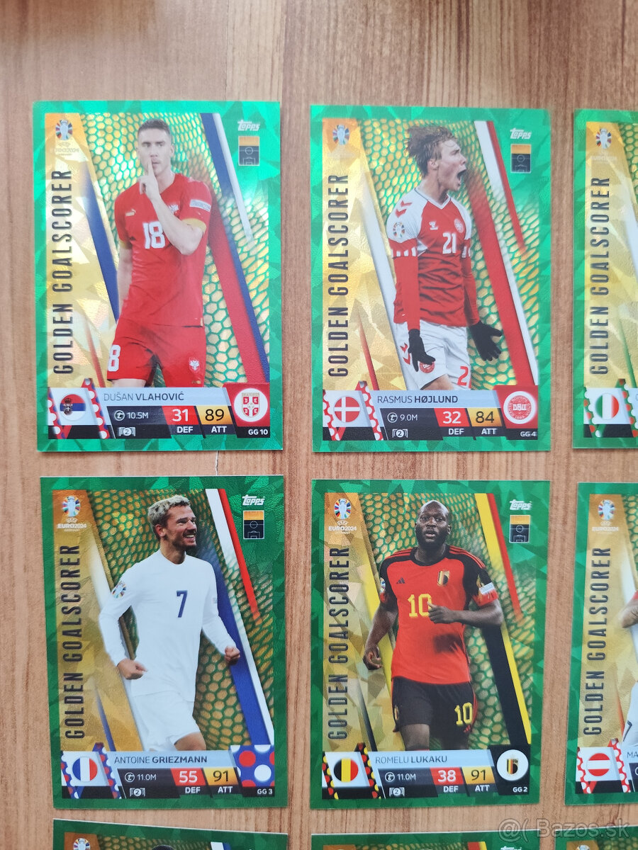 Euro 2024 Futbalové kartičky Match Attax - Paralelky - 3